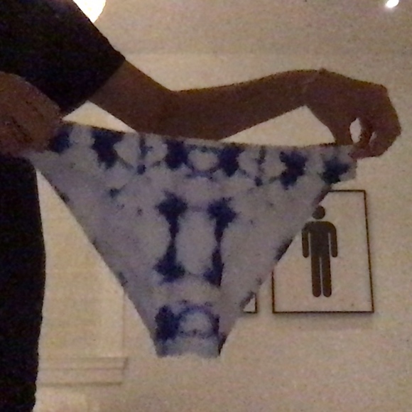 blue marble bikini bottoms - Picture 1 of 2